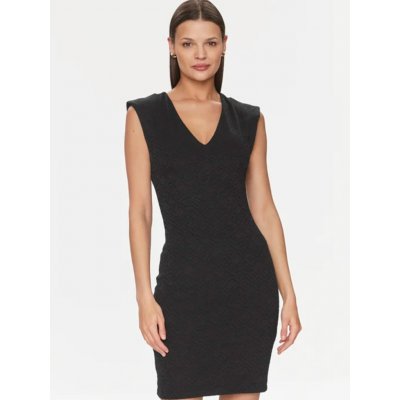 Guess dámské černé šaty W4GK92KBYN0 – Zboží Dáma
