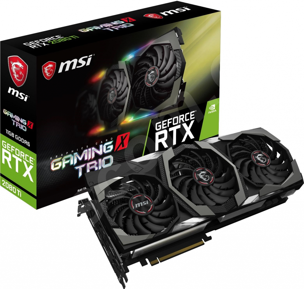 MSI GeForce RTX 2080 Ti GAMING X TRIO od 37 412 Kč - Heureka.cz