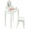Tidlo Tidlo Dřevěný kosmetický stoleček bílý T0067