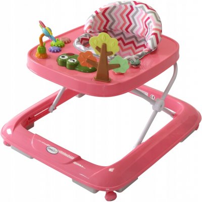 BabyStar Klasické chodítko růžové se zvuky – Zbozi.Blesk.cz