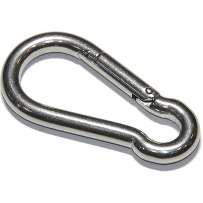 Karabina hasičská DIN 5299C, nerez A2, 40x4mm | Zboží Auto