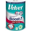 Papírové ručníky Velvet Boost třívrstvé papírové ručníky 150 útržků 1 role