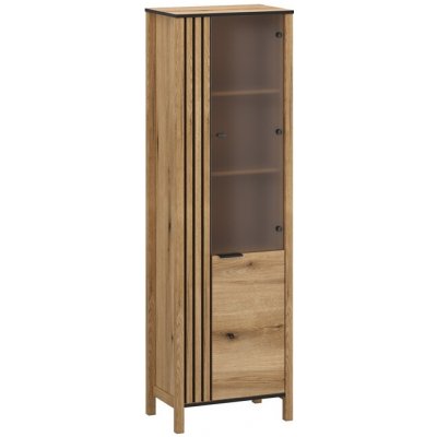 Mebelbos Úzká Helix MSBP-148-WIT_1D1W Dub Evoke – Hledejceny.cz
