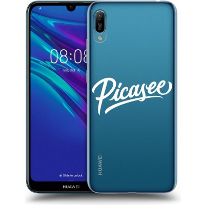 Pouzdro Picasee silikonové Huawei Y6 2019 - Picasee - White čiré – Zboží Mobilmania