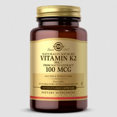 Solgar Vitamín K2 100ug 50 kapslí