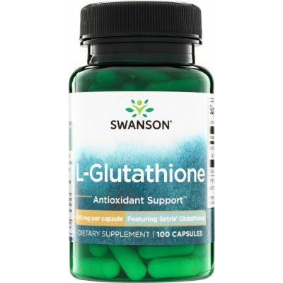 Swanson L-Glutathion Setria 100 mg 100 kapslí – Hledejceny.cz