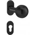 MP kování VYOSENÁ SET - UOR PZ koule otočná/otočná černá mat – Sleviste.cz