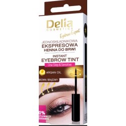 Delia Instant Eyebrown Tint barva na obočí 4.0 hnědá 6 ml