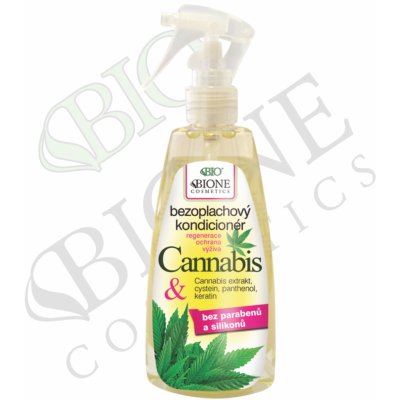 BioNE Cosmetics bezoplachový kondicionér ve spreji Cannabis 260 ml