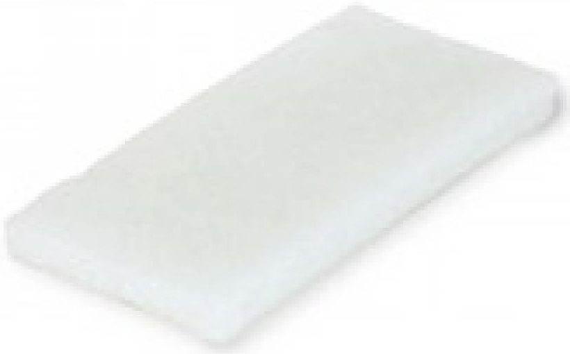 Bohman ruční super pad 11.5 x 25 cm bílý