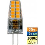 McLED LED G4, 12V, 2W, 3000K, 220lm – Zboží Mobilmania