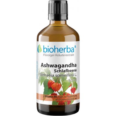 Bioherba Ashwagandha kapky tinktura 50 ml – Hledejceny.cz
