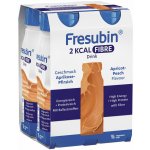 FRESUBIN 2 KCAL FIBRE DRINK PŘÍCHUŤ MERUŇKOVO-BROSKVOVÁ POR SOL 4X200ML – Hledejceny.cz