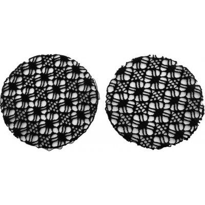 Equithème Síťka na drdol Floral černá – Zboží Dáma