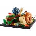 LEGO® Ideas 40788 Přátelští hlemýždi – Zboží Živě