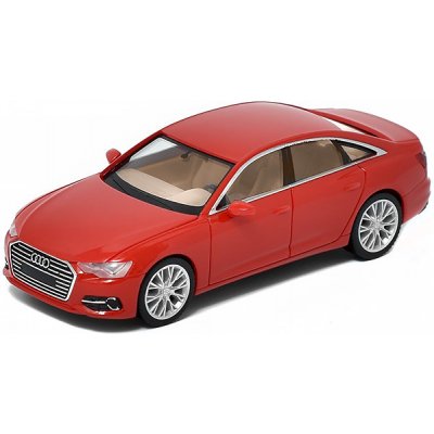 Herpa Audi A6 Limo červená:běžový interiér 1:87 – Zboží Mobilmania