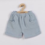 New Baby Kojenecká mušelínová soupravička Summer Nature Collection modrá – Hledejceny.cz