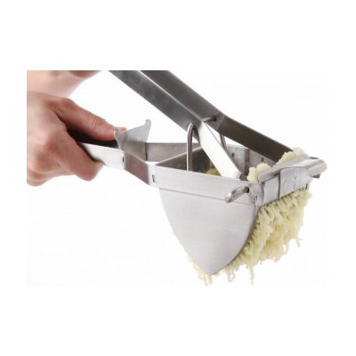 Ruční pákové mačkadlo - nerezový lis na vařené brambory 300x110mm – Zboží Dáma