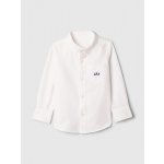 GAP Baby košile s logem Oxford Bílá – Zboží Dáma