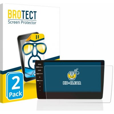 Ochranné fólie 2x BROTECT HD-Clear Screen Protector for Volkswagen Golf 7 Discover Pro 9.2" 2017 | Zboží Auto