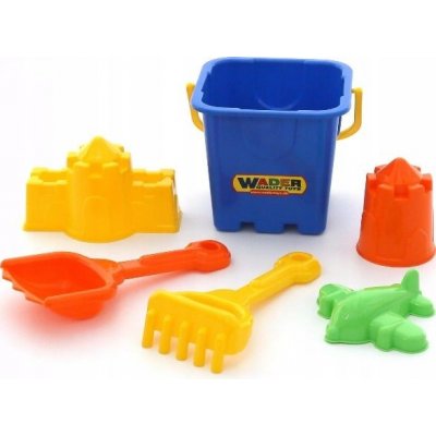 Wader BUCKET TOYS FORMY HRAD NA PÍSEK 6 ks – Zbozi.Blesk.cz