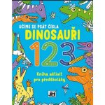 Kniha aktivit pro předškoláky Učíme se psát čísla Dinosauři – Hledejceny.cz