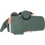 Done By Deer rozkládací měkká knížka Croco zelená – Sleviste.cz