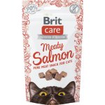 Brit Care Cat Snack Meaty Salmon 50 g – Zboží Mobilmania