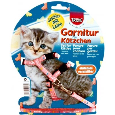 Trixie postroj pro koťata KITTY CAT 21 - 33 cm 8 mm 1.2 m – Zboží Mobilmania