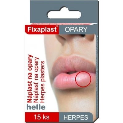 Fixaplast Herpes náplast na opary 15 ks – Zboží Mobilmania