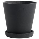 Květináč Flowerpot s podmiskou Black M HAY – Hledejceny.cz