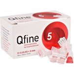 Qfine jehla Pro Všechna Inzulínová Pera 31 g 0,25 mm x 5 mm,100ks – Zboží Mobilmania