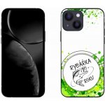 mmCase na iPhone 13 mini 5.4 - rybářka roku bílé pozadí – Zboží Mobilmania