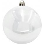 Venkovní vánoční ozdoba vánoční koule 10 cm bílá 4 ks – Zboží Mobilmania