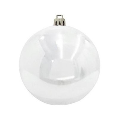 Venkovní vánoční ozdoba vánoční koule 10 cm bílá 4 ks – Zboží Mobilmania