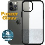 Pouzdro PanzerGlass ClearCase Antibacterial na Apple iPhone 12/12 Pro černé – Sleviste.cz