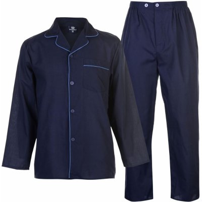 Cargo bay pánské pyžamo dlouhé propínací tm.modré – Sleviste.cz