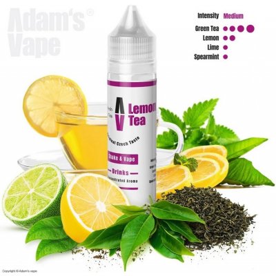 Adams vape Lemon Tea Shake & Vape 10 ml – Zboží Mobilmania