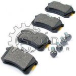Sada brzdových destiček, kotoučová brzda ŠKODA Original OEM JZW 698 451 – Sleviste.cz