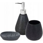 Excellent KO-795420720bila koupelnové doplňky set 3 ks mramor bílá – Zbozi.Blesk.cz