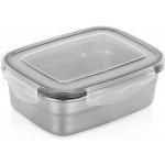 M.A.T. Group Dóza obdélníková nerez + PH víčko s klick uz. 0,5 l 14,5 x 11,5 x 5,2 cm – Zboží Dáma