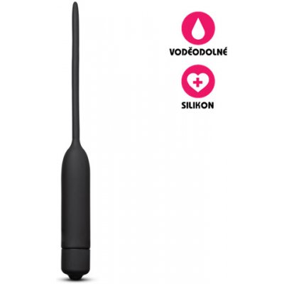 VšeNaSex.cz Vibrační dilatátor do močové trubice Silicone Vibe Pin – Zboží Mobilmania