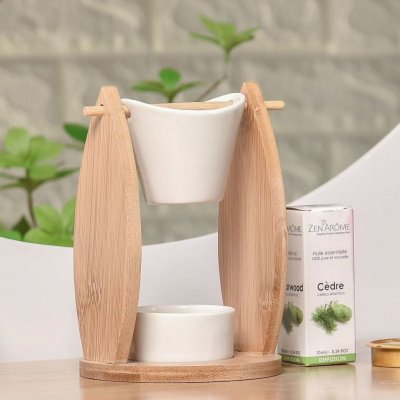 Zen Arôme Aroma lampa Wood – Zboží Mobilmania