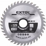 Kotouč pilový s SK plátky, ⌀125x2,2x22,2mm, 40T EXTOL PREMIUM – Hledejceny.cz