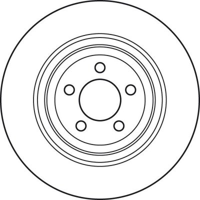 Brzdový kotouč TRW DF6028S - CHRYSLER 300C 04- – Zbozi.Blesk.cz