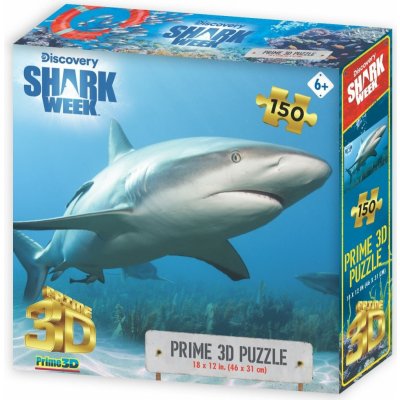 PRIME 3D PUZZLE Karibský útesový žralok 150 ks – Zbozi.Blesk.cz
