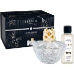 Maison Berger Paris sada katalytická lampa Kali transparentní a náplň Vanilla Magnificence Velkolepá vanilka 250 ml – Zboží Dáma