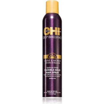 Chi Deep Brilliance Optimum Finish Flexible Hold Hairspray 296 ml