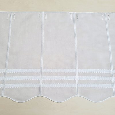 Záclona na vitrážku GERSTER 11611/0010 bílá 45 cm – Hledejceny.cz