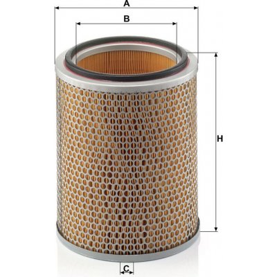 MANN-FILTER Vzduchový filtr MANN C22224 (MF C22224) – Hledejceny.cz